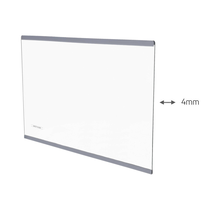 Стъклен рафт на хладилник AMICA - 445x315мм