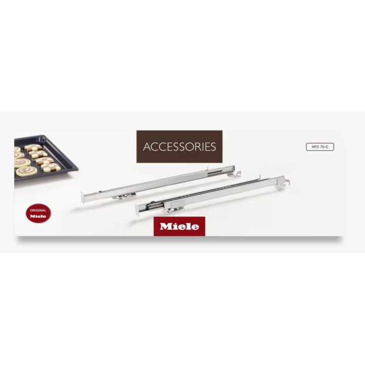 Телескопични водачи к-кт фурна Miele