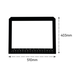 Вътрешно стъкло за фурна HANSA / AMIKA