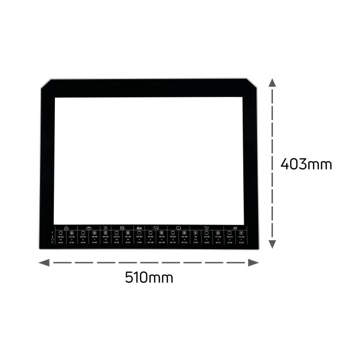 Вътрешно стъкло за фурна HANSA / AMIKA