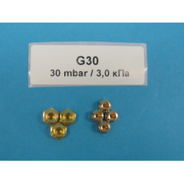 Комплект дюзи за печка / плот Gorenje - за пропан G30