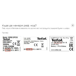Долен корпус фритюрник TEFAL