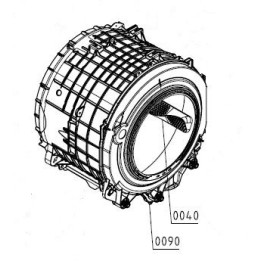 Казан с барабан пералня Gorenje