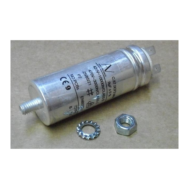 Кондензатор сушилня BEKO (9 µF)