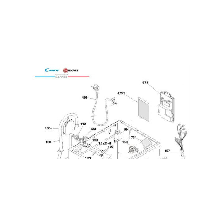 Платка за пералня CANDY