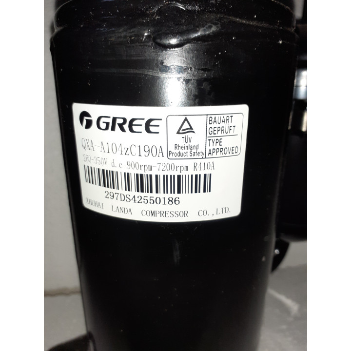 Компресор климатик BEKO (9-12 инвертор) Gree QXA104zC190a R410