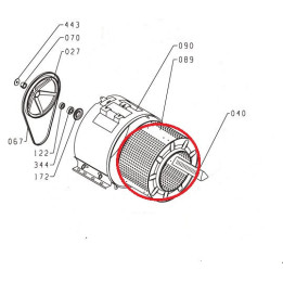 Барабан пералня Gorenje