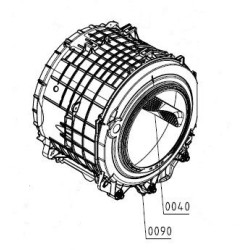 Казан с барабан пералня Gorenje