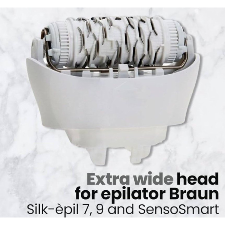 Глава Extra Wide за епилатор Braun